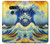 S4005 Oil Color Painting Great Waves Hülle Schutzhülle Taschen für LG G8 ThinQ