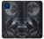 S3970 Black Wolf Full Moon Hülle Schutzhülle Taschen für Motorola One 5G