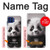 S3978 Cute Baby Panda Hülle Schutzhülle Taschen für Motorola One 5G