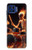 S3985 Fire Skull Drummer Hülle Schutzhülle Taschen für Motorola One 5G