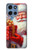 S4029 Xmas Smiling Santa Claus Gift Box Hülle Schutzhülle Taschen für Motorola Moto G 5G (2025)
