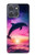 S3980 Dolphin Sunset Milky Way Hülle Schutzhülle Taschen für Motorola Moto G Power (2025,2026)