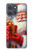 S4029 Xmas Smiling Santa Claus Gift Box Hülle Schutzhülle Taschen für Motorola Moto G Power (2025,2026)