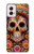 S3999 Mexican Skull Painting Hülle Schutzhülle Taschen für Motorola Moto G Power 5G (2024)