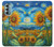 S4019 Sunflower Van Gogh Style Hülle Schutzhülle Taschen für Motorola Moto G Stylus 5G (2022)