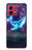 S3982 Dream Whale Colorful Nebula Hülle Schutzhülle Taschen für Motorola Moto G84