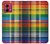 S3983 Fabric Texture LGBTQ Hülle Schutzhülle Taschen für Motorola Moto G84