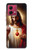 S3997 Jesus Christ Hülle Schutzhülle Taschen für Motorola Moto G84