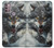 S3965 Angry Wolf Running Hülle Schutzhülle Taschen für Motorola Moto G30, G20, G10