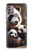 S4008 Panda Family Hülle Schutzhülle Taschen für Motorola Moto G30, G20, G10