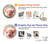 S3979 Cute Baby Pig Hülle Schutzhülle Taschen für Motorola Moto E20,E30,E40