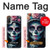 S3990 Girl Skull Steam Punk Gothic Hülle Schutzhülle Taschen für Motorola Moto E20,E30,E40