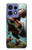S4021 T-rex Dinosaur Jurassic Hülle Schutzhülle Taschen für Motorola Edge 50 Pro