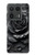 S3969 Black Rose Hard Brush Stroke Hülle Schutzhülle Taschen für Motorola Edge 50 Ultra