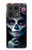 S3990 Girl Skull Steam Punk Gothic Hülle Schutzhülle Taschen für Motorola Edge 50 Ultra