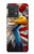 S3967 Bald Eagle American Flag Hülle Schutzhülle Taschen für Motorola Edge 40 Neo
