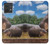 S4031 Baby Hippo Hippopotamus Family Hülle Schutzhülle Taschen für Motorola Edge 40 Neo