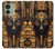 S3992 Gold Black Anubis Hülle Schutzhülle Taschen für Motorola Edge (2023), Edge 40