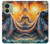 S4003 Oil Color Painting Giant Octopus Hülle Schutzhülle Taschen für Motorola Edge (2023), Edge 40
