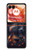 S3972 Burned Acoustic Guitar Graphic Hülle Schutzhülle Taschen für Motorola Razr 70,60,50, Razr (2026, 2025, 2024)