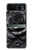 S3969 Black Rose Hard Brush Stroke Hülle Schutzhülle Taschen für Motorola Razr 40
