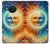 S3966 Artistic Sun Moon Hülle Schutzhülle Taschen für Nokia X20