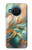 S3993 Green Marble Gold Veins Hülle Schutzhülle Taschen für Nokia X20