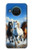 S3996 Horse Running Hülle Schutzhülle Taschen für Nokia X20