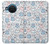 S4013 Seamless Cute Ghost Pattern Hülle Schutzhülle Taschen für Nokia X20