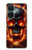 S3986 Fire Skull Hülle Schutzhülle Taschen für OnePlus Nord CE 3 Lite, Nord N30 5G