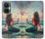 S4006 Oil Painting Mermaid Hülle Schutzhülle Taschen für OnePlus Nord CE 3 Lite, Nord N30 5G