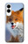 S0417 Fox Hülle Schutzhülle Taschen für Samsung Galaxy S25 Edge