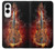 S0864 Fire Violin Hülle Schutzhülle Taschen für Samsung Galaxy S25 Edge