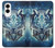S1135 Wolf with knives Rock Hülle Schutzhülle Taschen für Samsung Galaxy S25 Edge