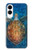 S1249 Blue Sea Turtle Hülle Schutzhülle Taschen für Samsung Galaxy S25 Edge