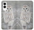 S1566 Snowy Owl White Owl Hülle Schutzhülle Taschen für Samsung Galaxy S25 Edge