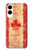 S1603 Canada Flag Old Vintage Hülle Schutzhülle Taschen für Samsung Galaxy S25 Edge