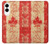 S1603 Canada Flag Old Vintage Hülle Schutzhülle Taschen für Samsung Galaxy S25 Edge