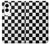 S1611 Black and White Check Chess Board Hülle Schutzhülle Taschen für Samsung Galaxy S25 Edge