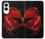 S2092 Red Siamese Fighting Fish Hülle Schutzhülle Taschen für Samsung Galaxy S25 Edge