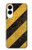 S2231 Yellow and Black Line Hazard Striped Hülle Schutzhülle Taschen für Samsung Galaxy S25 Edge
