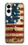 S2349 Old American Flag Hülle Schutzhülle Taschen für Samsung Galaxy S25 Edge