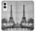 S2350 Old Paris Eiffel Tower Hülle Schutzhülle Taschen für Samsung Galaxy S25 Edge