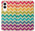 S2362 Rainbow Colorful Shavron Zig Zag Pattern Hülle Schutzhülle Taschen für Samsung Galaxy S25 Edge
