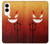 S2454 Red Cute Little Devil Cartoon Hülle Schutzhülle Taschen für Samsung Galaxy S25 Edge