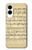 S2504 Vintage Music Sheet Hülle Schutzhülle Taschen für Samsung Galaxy S25 Edge