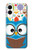 S2521 Cute Nerd Owl Cartoon Hülle Schutzhülle Taschen für Samsung Galaxy S25 Edge