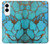 S2685 Aqua Turquoise Gemstone Graphic Printed Hülle Schutzhülle Taschen für Samsung Galaxy S25 Edge