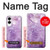S2690 Amethyst Crystals Graphic Printed Hülle Schutzhülle Taschen für Samsung Galaxy S25 Edge