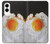 S2695 Fried Egg Hülle Schutzhülle Taschen für Samsung Galaxy S25 Edge